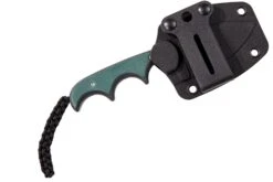 CRKT Minimalist Spear Point, Green Black, Couteau De Cou, Alan Folts Design -Couteaux Soldes Boutique CK 2396 05 crkt