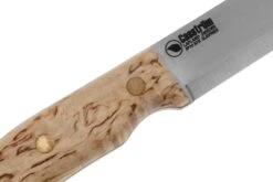 Casström No. 10 Swedish Forest Knife Curly Birch, K720 Scandi Grind 13124 Couteau De Bushcraft -Couteaux Soldes Boutique CM13124 05 casstrom
