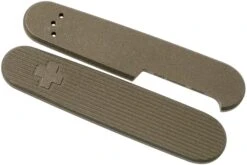 Daily Customs 91.2 Pinstripes Pattern, Rusty Titanium P10009394 Plaquettes Pour Victorinox