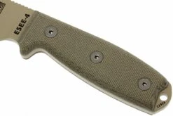 ESEE Model 4 Desert Tan 4P-KO-DT Couteau De Survie Sans étui -Couteaux Soldes Boutique EE ESEE 4P KO DT 03 esee knives model 4 ee esee 4p ko dt d3