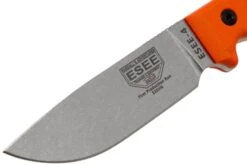 ESEE Model 4 Plain Edge S35VN, Orange G10 Handle 4P35V-OR Avec étui + Clip -Couteaux Soldes Boutique EE ESEE 4P35V OR 03 esee knives