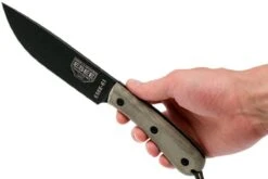 ESEE Model 6HM Couteau Bushcraft Modified Handle, étui En Cuir -Couteaux Soldes Boutique EE ESEE 6HM 07 esee knives ee esee 6hm 07