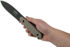 ESEE Laser Strike Tactical Gunsmoke LS-PTG Couteau De Survie Avec étui Kydex + Clip Ceinture -Couteaux Soldes Boutique EE ESEE LS PTG 07 esee knives