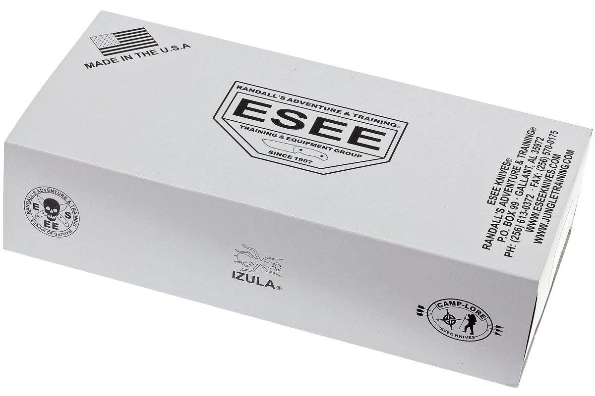 ESEE Izula OD Green IZULA-OD Couteau De Cou Avec étui Noir + Clip Ceinture 9 ESEE Izula OD Green IZULA-OD Couteau De Cou Avec étui Noir + Clip Ceinture – Image 7