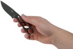 ESEE Izula Tactical Gunsmoke IZULA-TG-B Couteau De Cou Avec étui Noir, Plaquettes De Manche Et Clip Ceinture 10 ESEE Izula Tactical Gunsmoke IZULA-TG-B Couteau De Cou Avec étui Noir, Plaquettes De Manche Et Clip Ceinture -Couteaux Soldes Boutique EE IZULA TG 03 esee knives