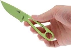 ESEE Izula Venom Green IZULA-VG Couteau De Cou Avec étui Noir + Clip Ceinture -Couteaux Soldes Boutique EE IZULA VG 03 esee knives ee izula vg 03