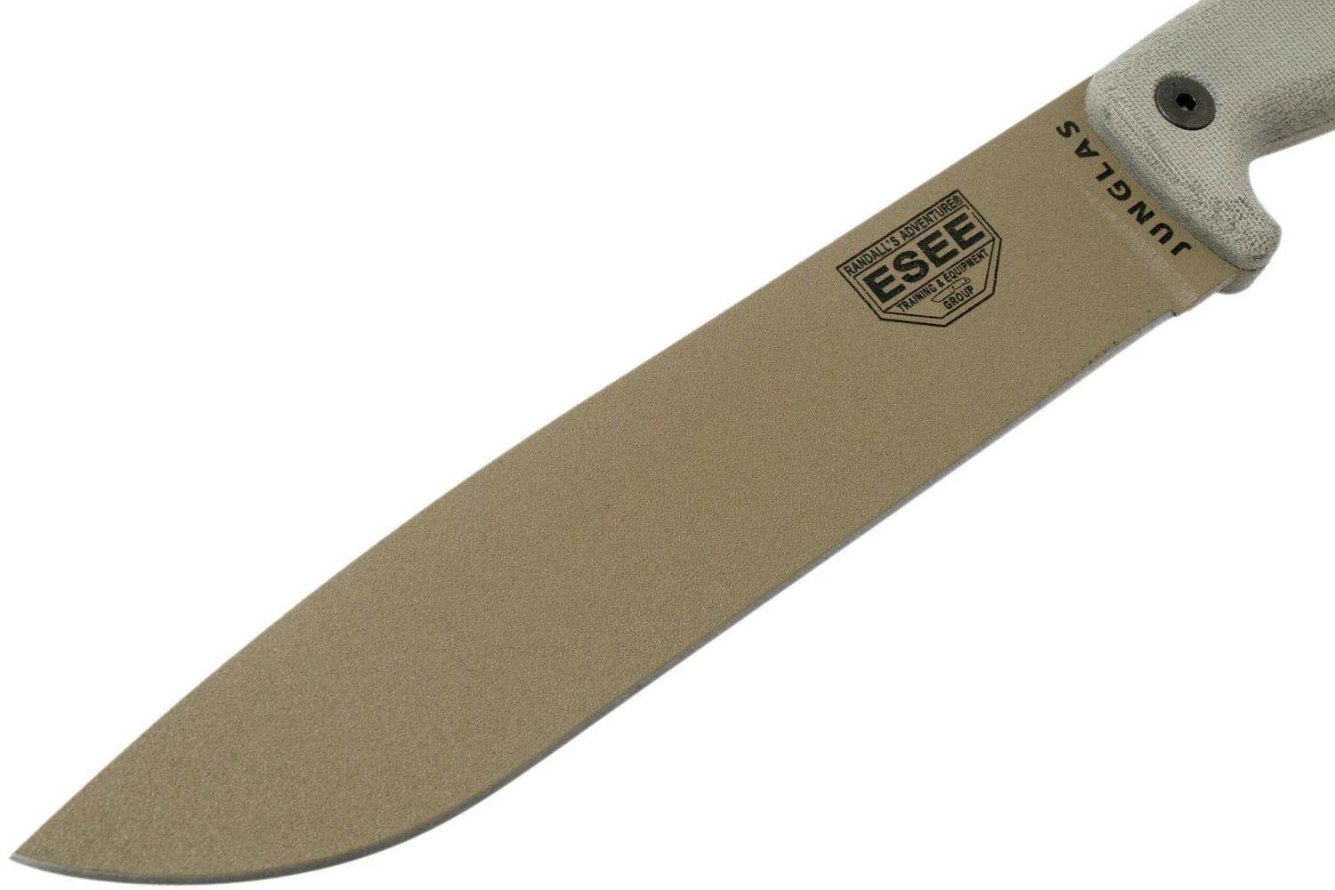 ESEE Junglas Dark Earth, JUNGLAS-DE Couteau De Survie étui Kydex + MOLLE-back 4 ESEE Junglas Dark Earth, JUNGLAS-DE Couteau De Survie étui Kydex + MOLLE-back – Image 3