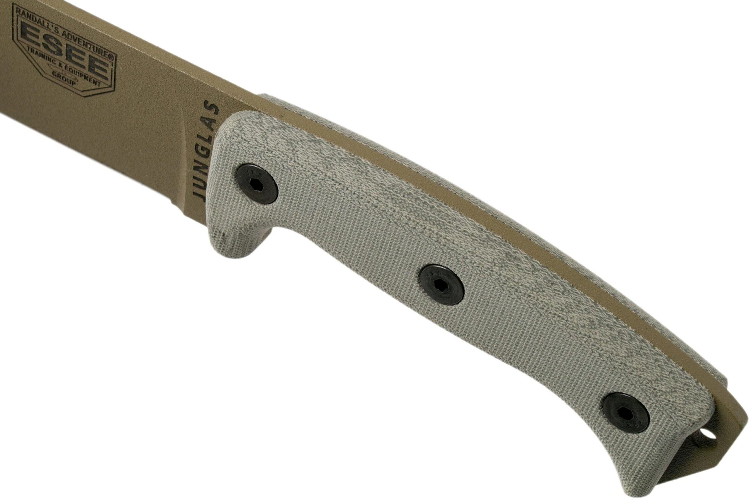 ESEE Junglas Dark Earth, JUNGLAS-DE Couteau De Survie étui Kydex + MOLLE-back 6 ESEE Junglas Dark Earth, JUNGLAS-DE Couteau De Survie étui Kydex + MOLLE-back – Image 5