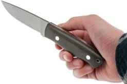 Brisa Trapper 95 - N690Co Flat - Green Canvas Micarta - 2015 15 Brisa Trapper 95 - N690Co Flat - Green Canvas Micarta - 2015 -Couteaux Soldes Boutique ENZ 2015 06 enzo enz 2015 06