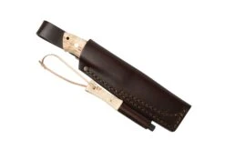 Brisa Trapper 95 - O1 Scandi - Curly Birch With Firesteel 2055 Couteau De Bushcraft -Couteaux Soldes Boutique ENZ 2055 07 brisa