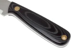 Brisa Necker 70, Noir Micarta, étui En Cuir 9806 -Couteaux Soldes Boutique ENZ 9806 04 enzo necker 70 enz 9806 04