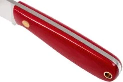 Brisa Necker 70 Alice, Red Micarta, Leather Sheath 9819 -Couteaux Soldes Boutique ENZ 9819 05 enzo enz 9819 05