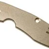 Flytanium Spyderco Techno 2 Scale, Laiton -Couteaux Soldes Boutique FLY 460 01 flytanium