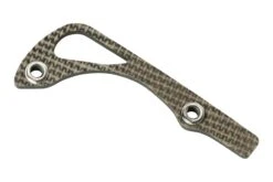 Flytanium Benchmade Mini Bugout Backspacer, Green Canvas Micarta