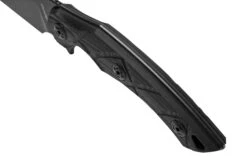 Fox Edge Lycosa 1, Black G10, FE-018 Couteau à Lame Fixe -Couteaux Soldes Boutique FOFE 018 05 fox