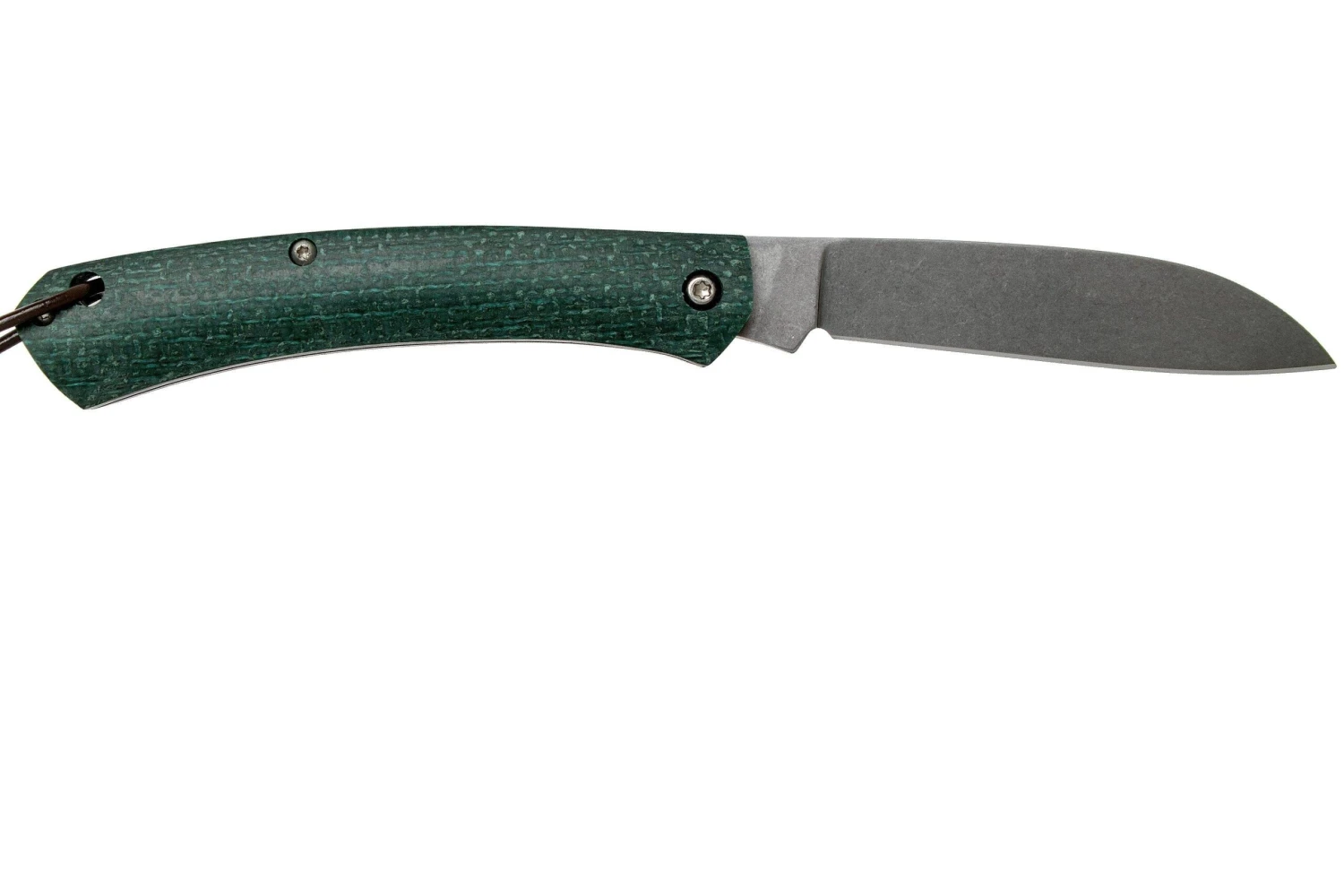 Fox Nauta FX-230MIG Green Micarta Couteau De Poche 4 Fox Nauta FX-230MIG Green Micarta Couteau De Poche – Image 2