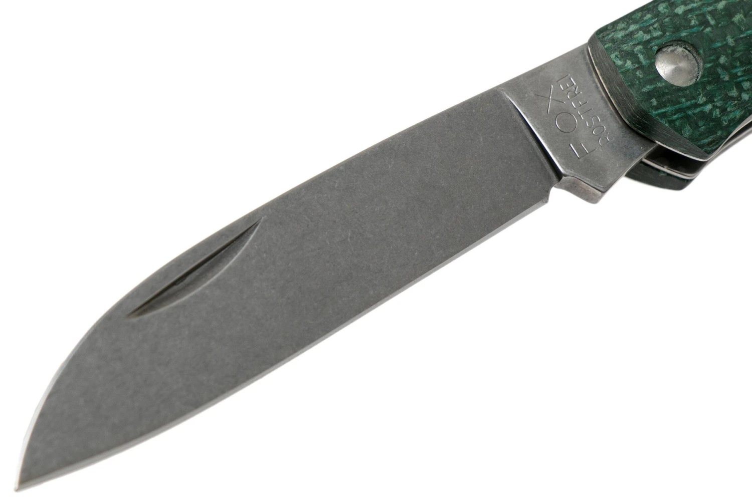 Fox Nauta FX-230MIG Green Micarta Couteau De Poche 5 Fox Nauta FX-230MIG Green Micarta Couteau De Poche – Image 3