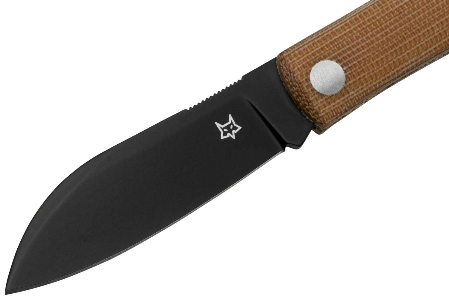 Fox Knives Livri FX-273MCBB Knivesandtools Exclusive, Brown Micarta, Black Couteau De Poche Slipjoint 5 Fox Knives Livri FX-273MCBB Knivesandtools Exclusive, Brown Micarta, Black Couteau De Poche Slipjoint – Image 3
