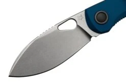 Fox Chilin FX-530-ALBL Stonewashed N690, Blue Aluminum, Couteau De Poche, Jesper Voxnaes Design 10 Fox Chilin FX-530-ALBL Stonewashed N690, Blue Aluminum, Couteau De Poche, Jesper Voxnaes Design -Couteaux Soldes Boutique FOFX 530 ALBL 03 fox