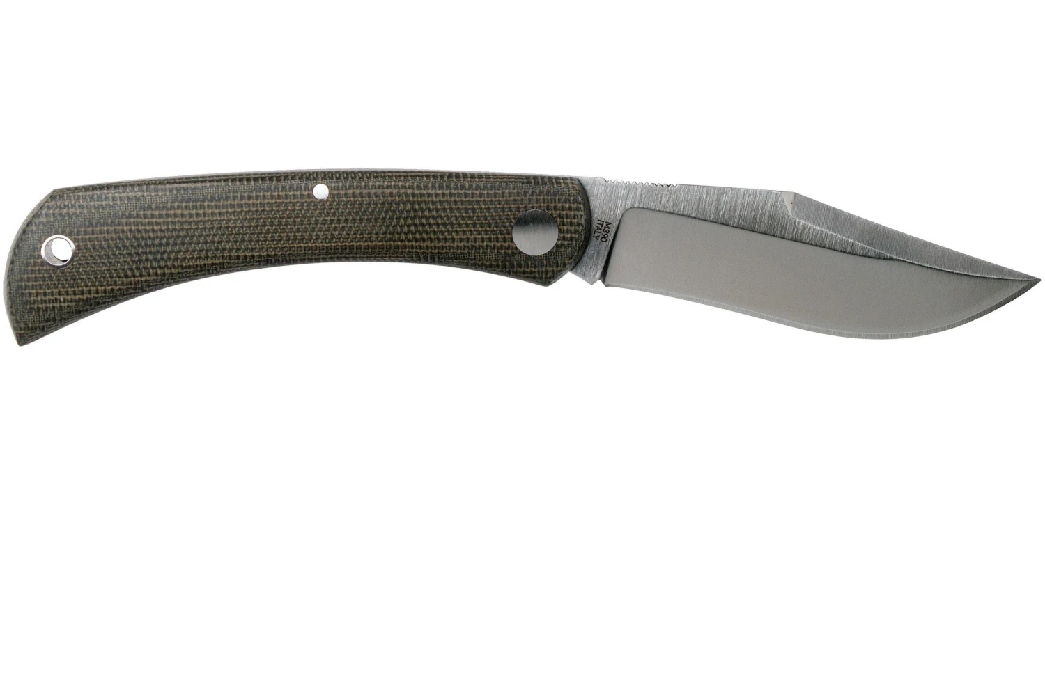 Fox Knives Libar FX-582 Green Canvas Micarta Couteau De Poche Slipjoint 4 Fox Knives Libar FX-582 Green Canvas Micarta Couteau De Poche Slipjoint – Image 2