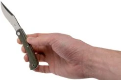 Fox Knives Libar FX-582 Green Canvas Micarta Couteau De Poche Slipjoint 18 Fox Knives Libar FX-582 Green Canvas Micarta Couteau De Poche Slipjoint -Couteaux Soldes Boutique FOFX 582 08 fox knives