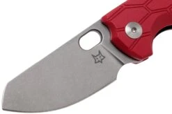 Fox Baby Core UK, Red FX-608UKR Couteau De Poche, Jesper Voxnaes Design 11 Fox Baby Core UK, Red FX-608UKR Couteau De Poche, Jesper Voxnaes Design -Couteaux Soldes Boutique FOFX 608UKR 03 fox knives