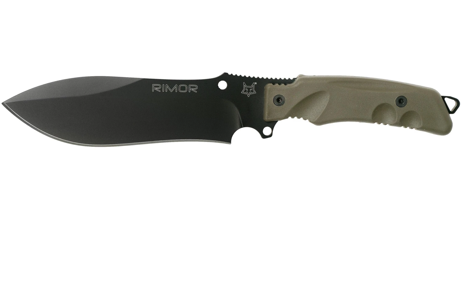 Fox Rimor Bushcraft FX-9CM07OD Black Couteau Outdoor 3 Fox Rimor Bushcraft FX-9CM07OD Black Couteau Outdoor