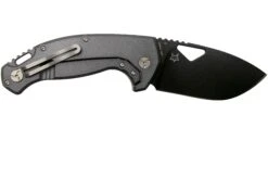 Fox El Capitan SK-02 PVD Summit Knife Co, Black PVD Couteau De Poche, Tommaso Rumici Design -Couteaux Soldes Boutique FOSK 02PVD 02 fox knives