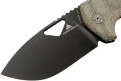 Fox El Capitan SK-02 PVD Summit Knife Co, Black PVD Couteau De Poche, Tommaso Rumici Design -Couteaux Soldes Boutique FOSK 02PVD 03 fox knives