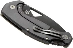 Fox El Capitan SK-02 PVD Summit Knife Co, Black PVD Couteau De Poche, Tommaso Rumici Design -Couteaux Soldes Boutique FOSK 02PVD 04 fox knives