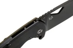 Fox El Capitan SK-02 PVD Summit Knife Co, Black PVD Couteau De Poche, Tommaso Rumici Design -Couteaux Soldes Boutique FOSK 02PVD 06 fox knives