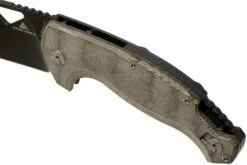 Fox El Capitan SK-02 PVD Summit Knife Co, Black PVD Couteau De Poche, Tommaso Rumici Design -Couteaux Soldes Boutique FOSK 02PVD 07 fox knives