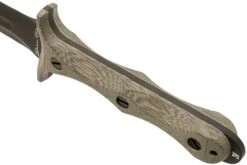 Rick Hinderer EK Dagger 3V DLC, OD Green Micarta Commando Poignard -Couteaux Soldes Boutique HRK EK 3V OD 04 rick hinderer knives