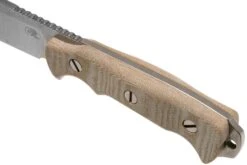 Rick Hinderer Fieldtac 6” Harpoon Spearpoint Stonewash Natural Micarta Couteau De Survie 13 Rick Hinderer Fieldtac 6” Harpoon Spearpoint Stonewash Natural Micarta Couteau De Survie -Couteaux Soldes Boutique HRK FT6 HP SW NM 05 rick hinderer knives