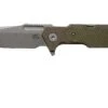 Rick Hinderer Fulltrack Spanto S35VN Working Finish, Battle Bronze, OD Green G10 Couteau De Poche -Couteaux Soldes Boutique HRK FTRACK SPWF BB 01 rick hinderer knives