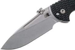 Rick Hinderer XM Slippy 3" Slicer 20CV Black G10 Slipjoint Couteau De Poche -Couteaux Soldes Boutique HRK SLIPPY SLI BK 03 rick hinderer hrk slippy sli bk 03