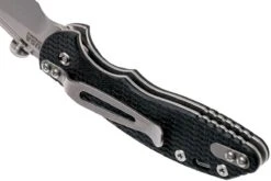 Rick Hinderer XM Slippy 3" Slicer 20CV Black G10 Slipjoint Couteau De Poche -Couteaux Soldes Boutique HRK SLIPPY SLI BK 05 rick hinderer hrk slippy sli bk 05