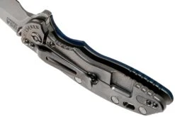 Rick Hinderer XM-18 3.5" Spanto 20CV, Black Blue G10 Couteau De Poche -Couteaux Soldes Boutique HRK XM18 35 BB SPSW 05 rick hinderer knives