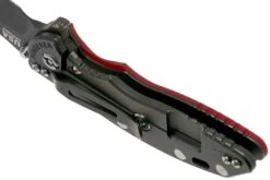 Rick Hinderer XM-18 3.5 Bowie 20CV Battle Black, Red G10 Couteau De Poche -Couteaux Soldes Boutique HRK XM18 35 BW BLR 05 rick hinderer knives