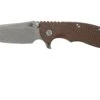 Rick Hinderer XM18 3.5" Skinny Sheepsfoot 20CV Working Finish, Flat Dark Earth G10 Couteau De Poche -Couteaux Soldes Boutique HRK XM18 35 SSWF FDE 01 rick hinderer knives