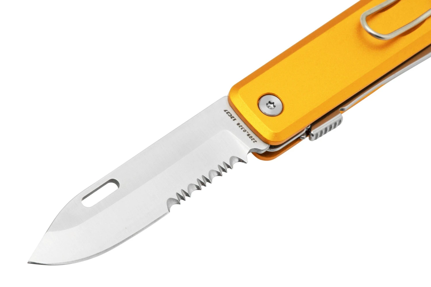 The James Brand The Ellis Scissors, Canary, Aluminum Serrated, Couteau De Poche 5 The James Brand The Ellis Scissors, Canary, Aluminum Serrated, Couteau De Poche – Image 3