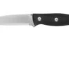 J.E. Made BushCraft ScandiGrind, Black Micarta Couteau De Bushcraft -Couteaux Soldes Boutique JM BU SG SW 01 jemade