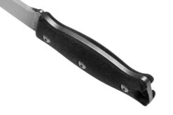 J.E. Made BushCraft ScandiGrind, Black Micarta Couteau De Bushcraft -Couteaux Soldes Boutique JM BU SG SW 06 jemade