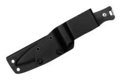 J.E. Made BushCraft ScandiGrind, Black Micarta Couteau De Bushcraft -Couteaux Soldes Boutique JM BU SG SW 08 jemade