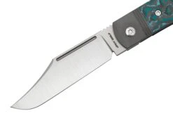 Jack Wolf Gunslinger Jack GUNS-01-FCAS Fat Carbon Arctic Storm, Couteau De Poche -Couteaux Soldes Boutique JW GUNS 01 FCAS 03 jackwolf