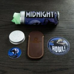 Jack Wolf Midnight Jack, OD Green Canvas Micarta MIDNI-01-GRN Couteaux De Poche Slipjoint -Couteaux Soldes Boutique JW MIDNI 01 GRN 03 jackwolf