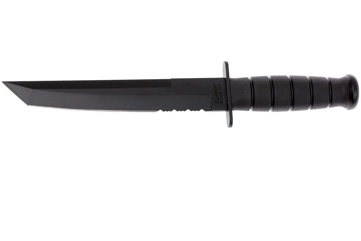 KA-BAR Tanto 1245 Partiellement Dentelé, étui Kydex 3 KA-BAR Tanto 1245 Partiellement Dentelé, étui Kydex