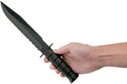 KA-BAR Fighter 1271 Couteau à Lame Fixe Partiellement Dentelé, étui Kydex 13 KA-BAR Fighter 1271 Couteau à Lame Fixe Partiellement Dentelé, étui Kydex -Couteaux Soldes Boutique KA1271 06 ka bar