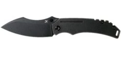 Kansept Pelican EDC K1018A4 Sheepsfoot, Black Titanium Couteau De Poche, Kmaxrom Design
