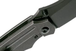 Kansept Pelican EDC K1018A4 Sheepsfoot, Black Titanium Couteau De Poche, Kmaxrom Design -Couteaux Soldes Boutique KSK1018A4 06 kansept knives